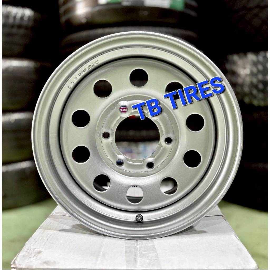 กะทะล้อเหล็กผ่า 7JJ*15 6รู WHEEL MS-0P02-139.7 (D-MAX) // ยี่ห้อ MX