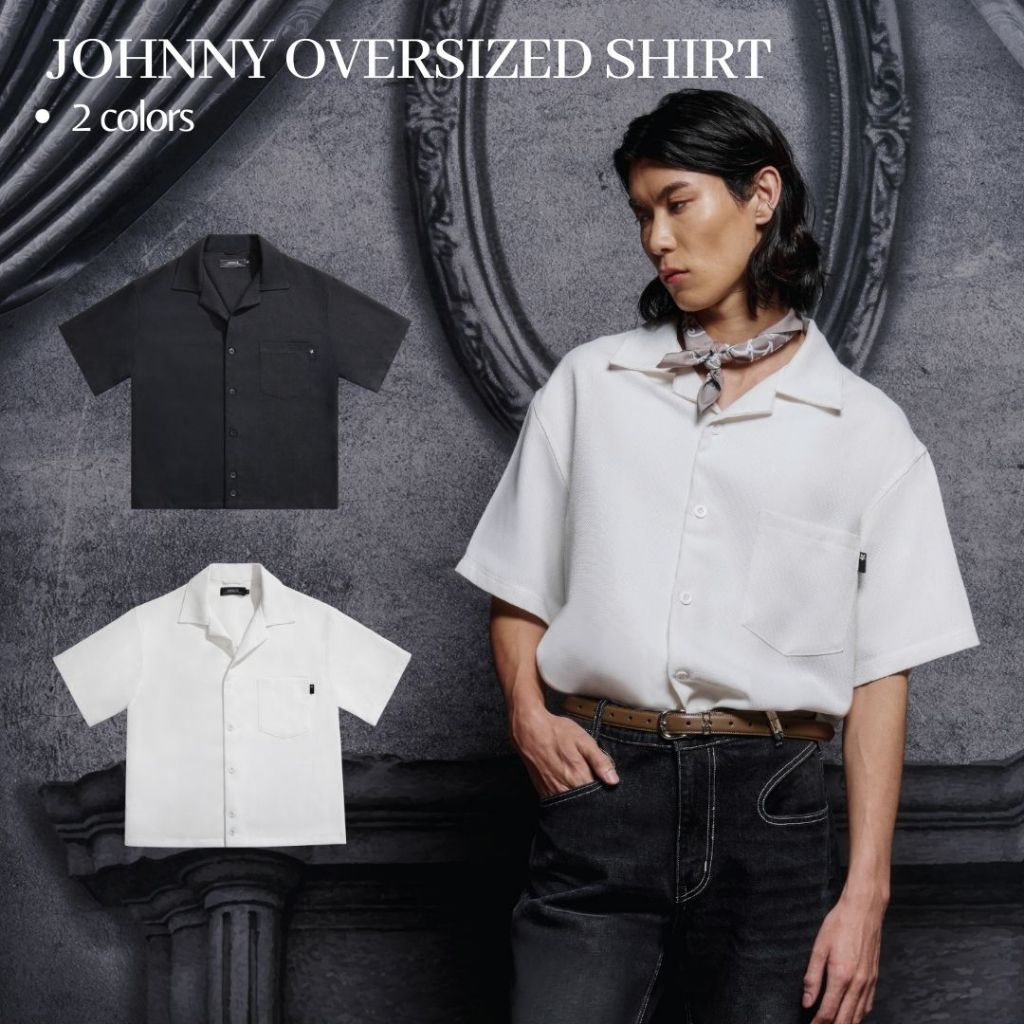 Merge Official - Johnny Oversized Shirt (พร้อมส่ง)