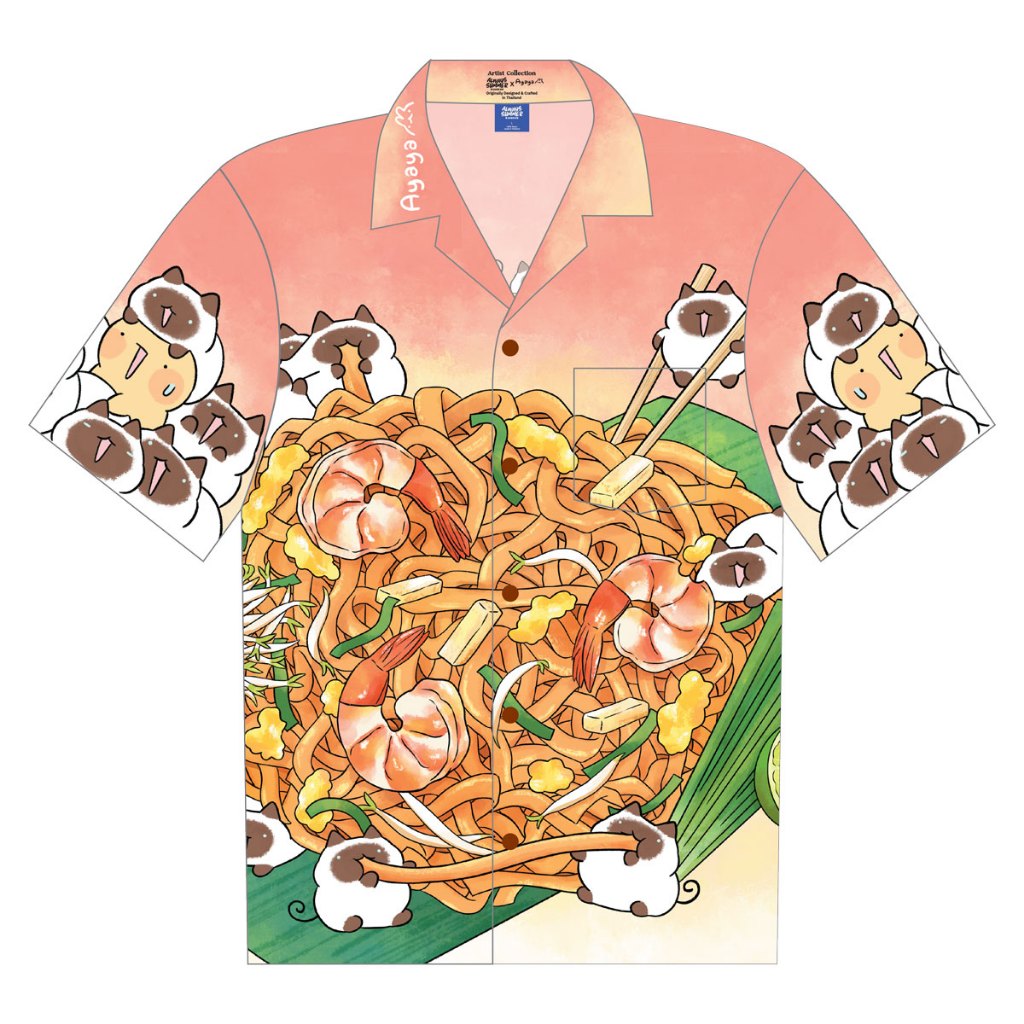 Always Summer Anywhere Shirt  Ayaya Pad thai Pink