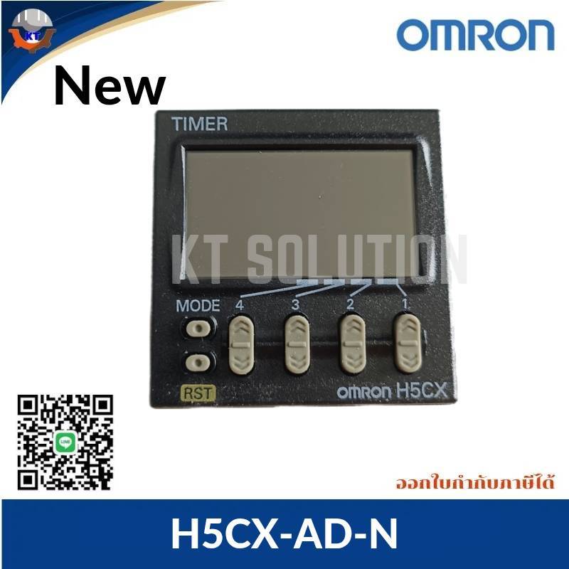 Timer OMRON H5CX-AD-N ,Input 12-24VDC, Output Relay ,Size 48x48mm