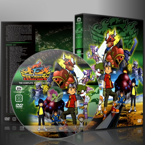 การ์ตูน Digimon season 4 / 4 แผ่น