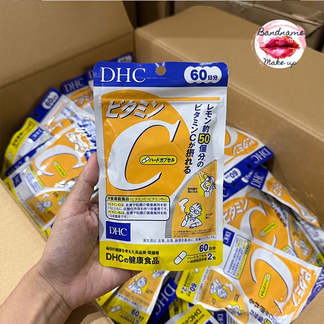 🚩ของแท้/พร้อมส่ง🚩ดีเอชซี วิตามิน ซี DHC Vitamin C ขนาด 60วัน / 120 เม็ด