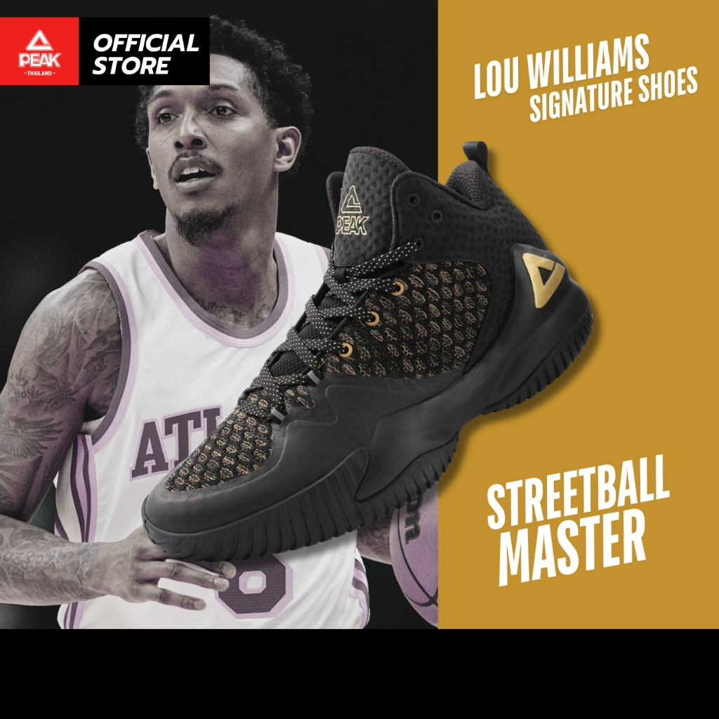 (รุ่นฮิตทนปูน) PEAK "Streetball Master" รองเท้าบาสเกตบอล พีค น้ำหนักเบา นุ่ม กระชับเท้า พื้นทนปูนโดยเฉพาะ DA073421  