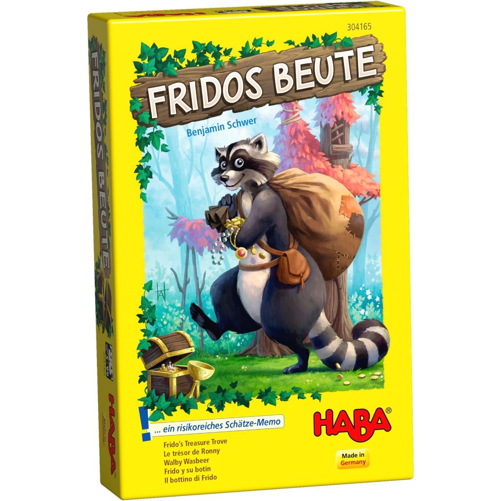 Fridos Beute (Frido's Treasure Trove) by HABA [BoardGame]