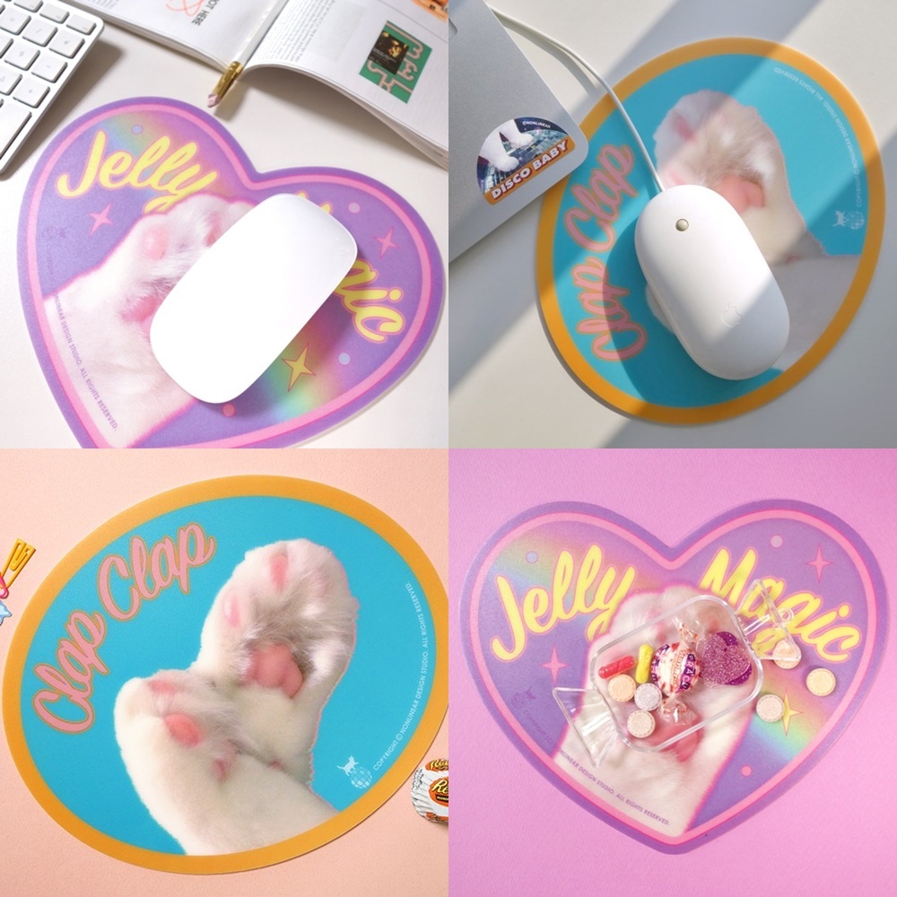 ( พร้อมส่ง ) Boss Cat Mouse Pad แผ่นรองเมาส์ มี 2 ลาย