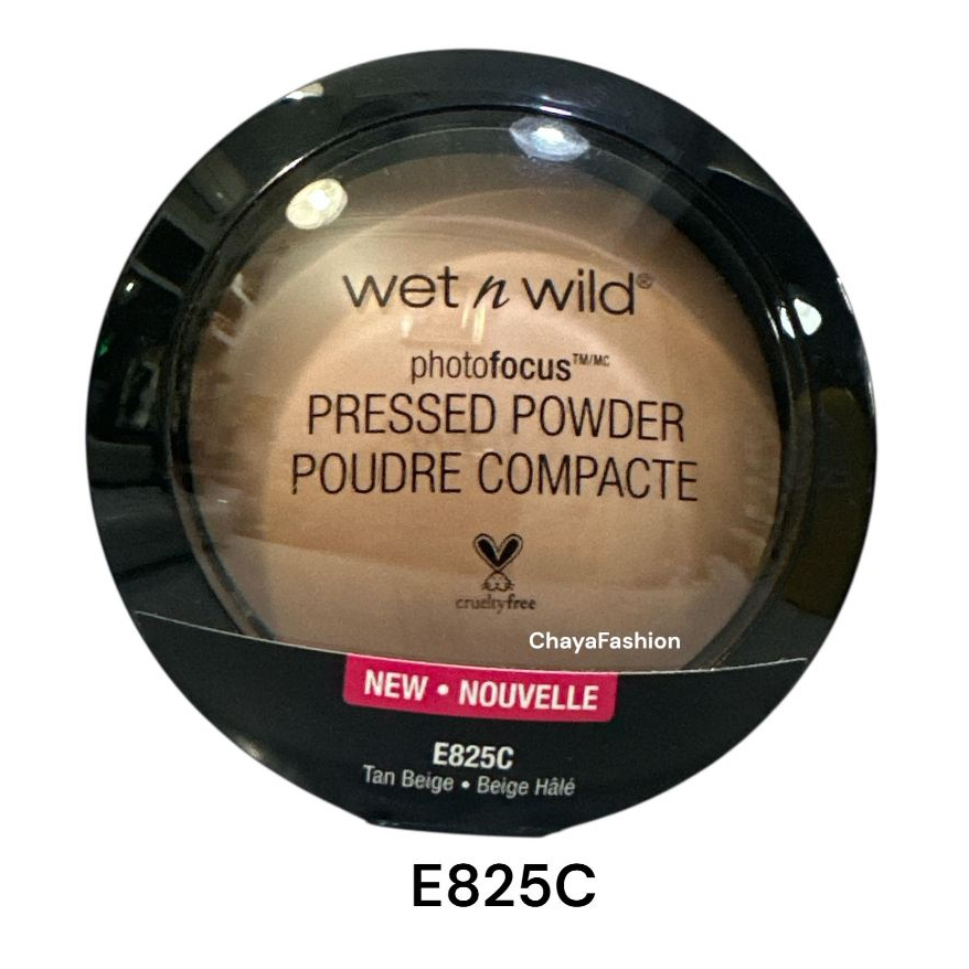 *SALE* Wet n Wild เว็ท เอ็น ไวลด์ โฟโต้ โฟกัส เพรส พาวเดอร์ อี825ซี แทน เบจ Exp07/28