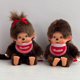 ของแท้ 100% Monchhichi Plush Premium Standard Original - มอนชิชิรุ่นเบสิค สีน้ำตาล ทุกขนาด ตุ๊กตาและพวงกุญแจ แท้ 100%