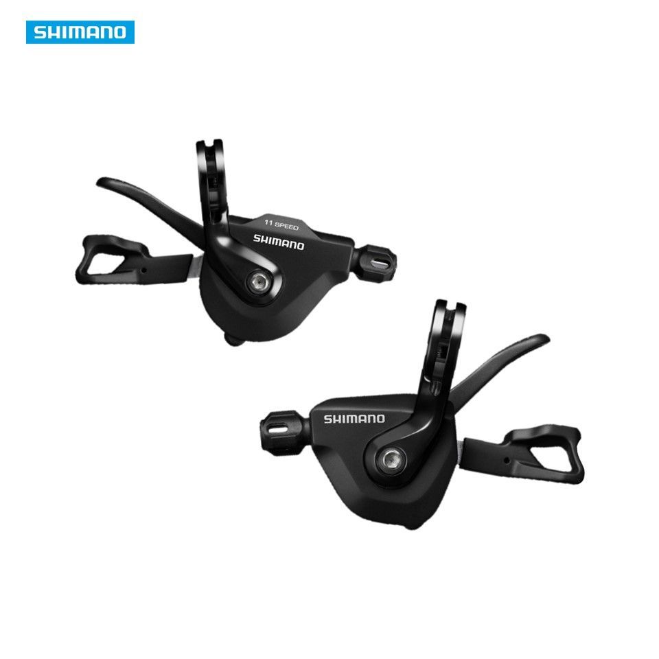 มือเกียร์ SHIMANO 105 แฮนด์ตรง SL-RS700 R/L 2X11-SPD สีดำ พร้อมสาย