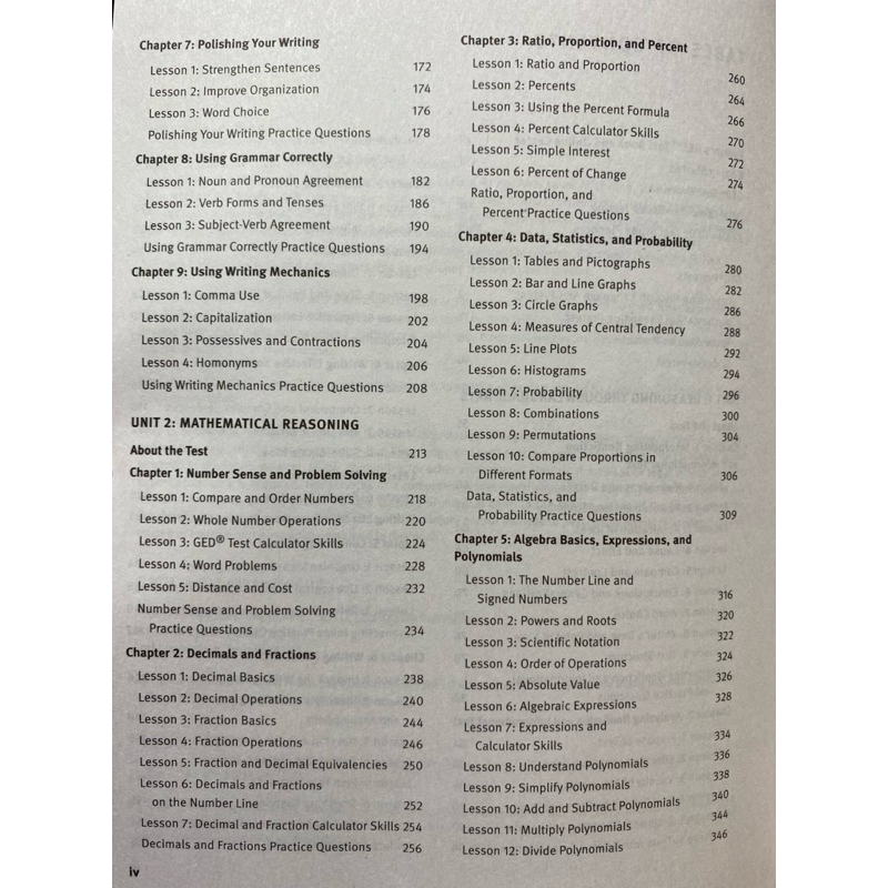 9781506290447 GED TEST PREP PLUS 2024-2025: 2 PRACTICE TESTS + PROVEN STRATEGIES + ONLINE (KAPLAN)