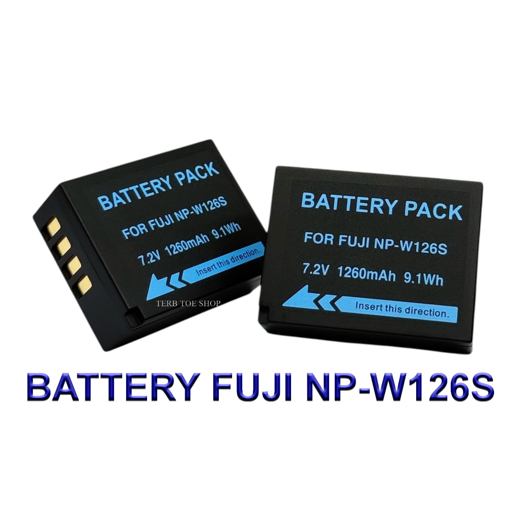 NP-W126 / W126 / W126S Battery and Charger For Fujifilm X100F,XA10,XA7,XA5,XA3,XA2,XA1,XE2,XE2S,X-Pro1,X-Pro2,X-Pro3,XT1