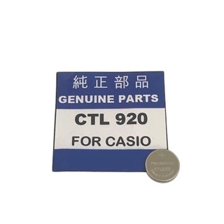 𝗚𝗤 𝘄𝗮𝘁𝗰𝗵 ถ่าน Casio CTL920F Solar Rechargeable Gshock Battery ถ่านชาร์จ Kinetic Capacitor CTL920