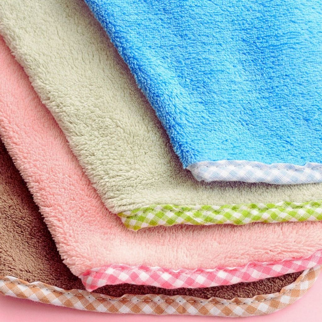 ส่งด่วน ผ้าเช็ดมือ ขนเป็ด นุ่ม น่ารัก แบบแขวน ซับน้ำดีเยี่ยม แพ็ค 1 ผืน คละสี - รูปที่ 2