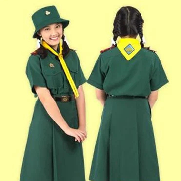 พร้อมส่ง!!! เสื้อตราสมอแท้ เสื้อเนตรนารี (เฉพาะเสื้อ)