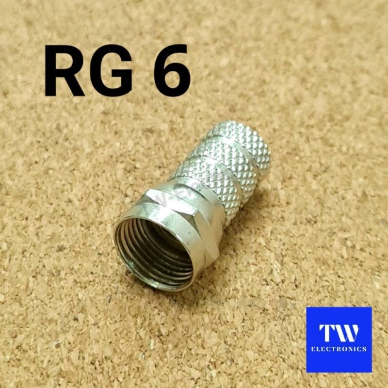 F-TYPE RG6เกลียวใน รูปที่ 4