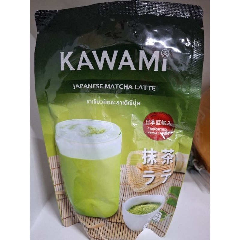 ชาเขียวมัทฉะลาเต้ญี่ปุ่น KAWAMI(250กรัม)