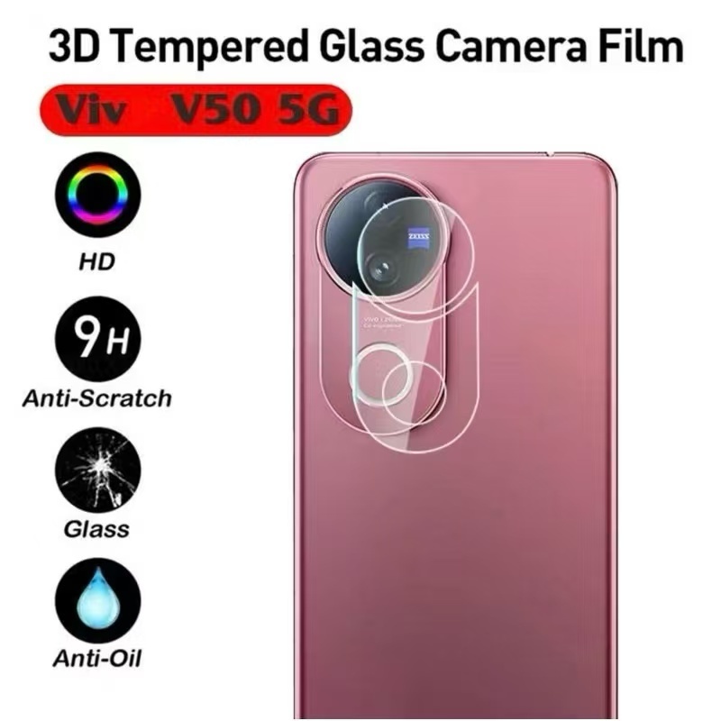 ฟิล์มกระจก กันรอย เลนส์กล้อง สำหรับ Vivo V40 V40Pro V50 V50Lite V60 V60lite เลนส์กล้อง