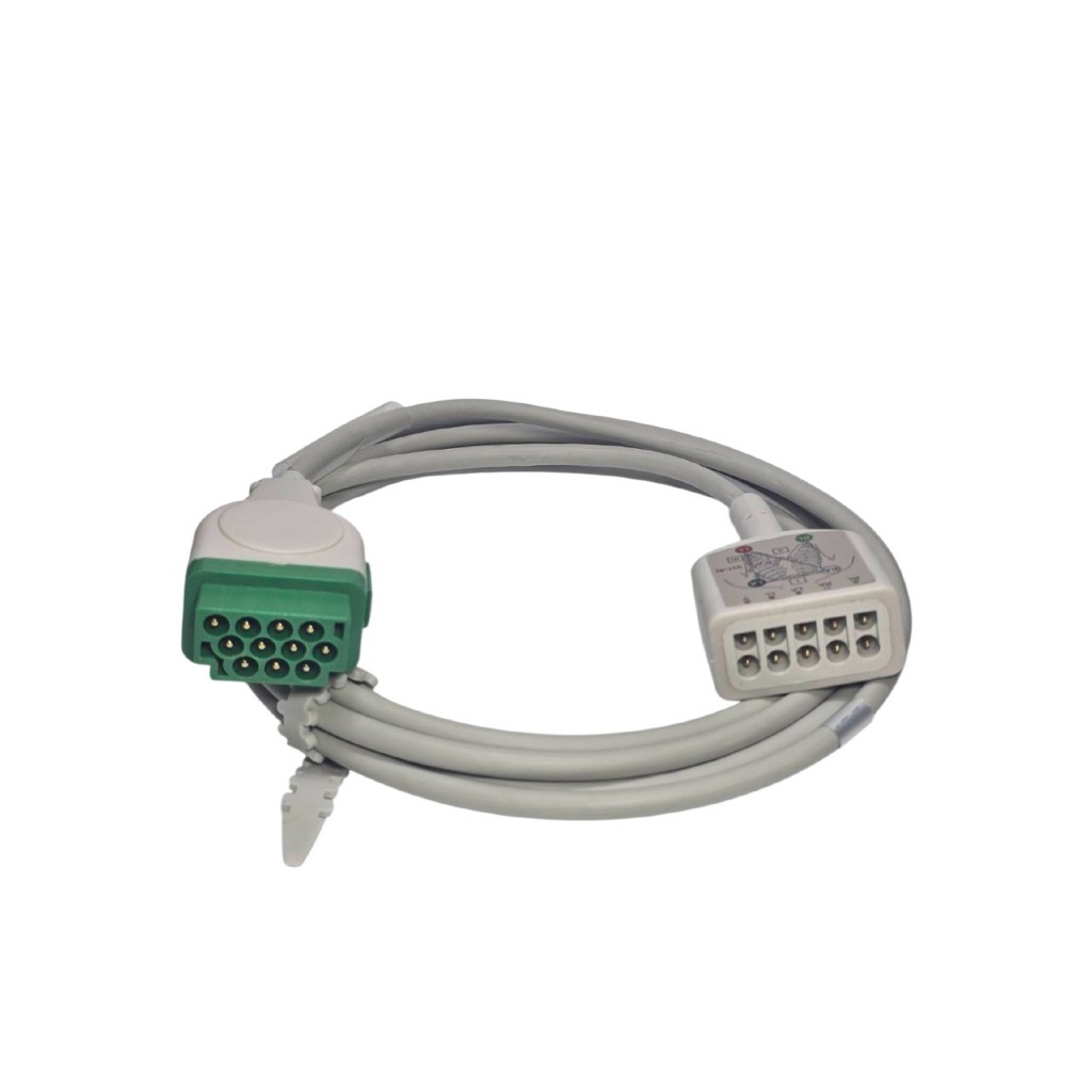 029 - สาย ECG Trunk for GE 5 Lead Compatible ,Compatible ECG Trunk for GE AHA
