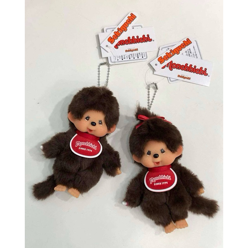 พร้อมส่ง✅พวงกุญแจ Monchichi original ช ญ