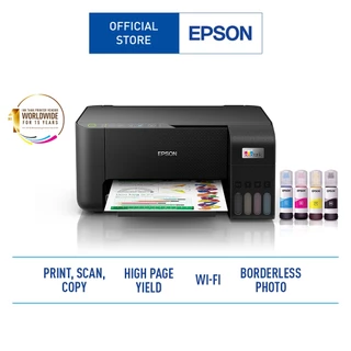 Epson EcoTank L3250 A4 All-in-One Ink Tank Printer มัลติฟังก์ชัน 3 in 1 (Print/Copy/Scan/WiFi-Direct) พร้อมหมึกแท้