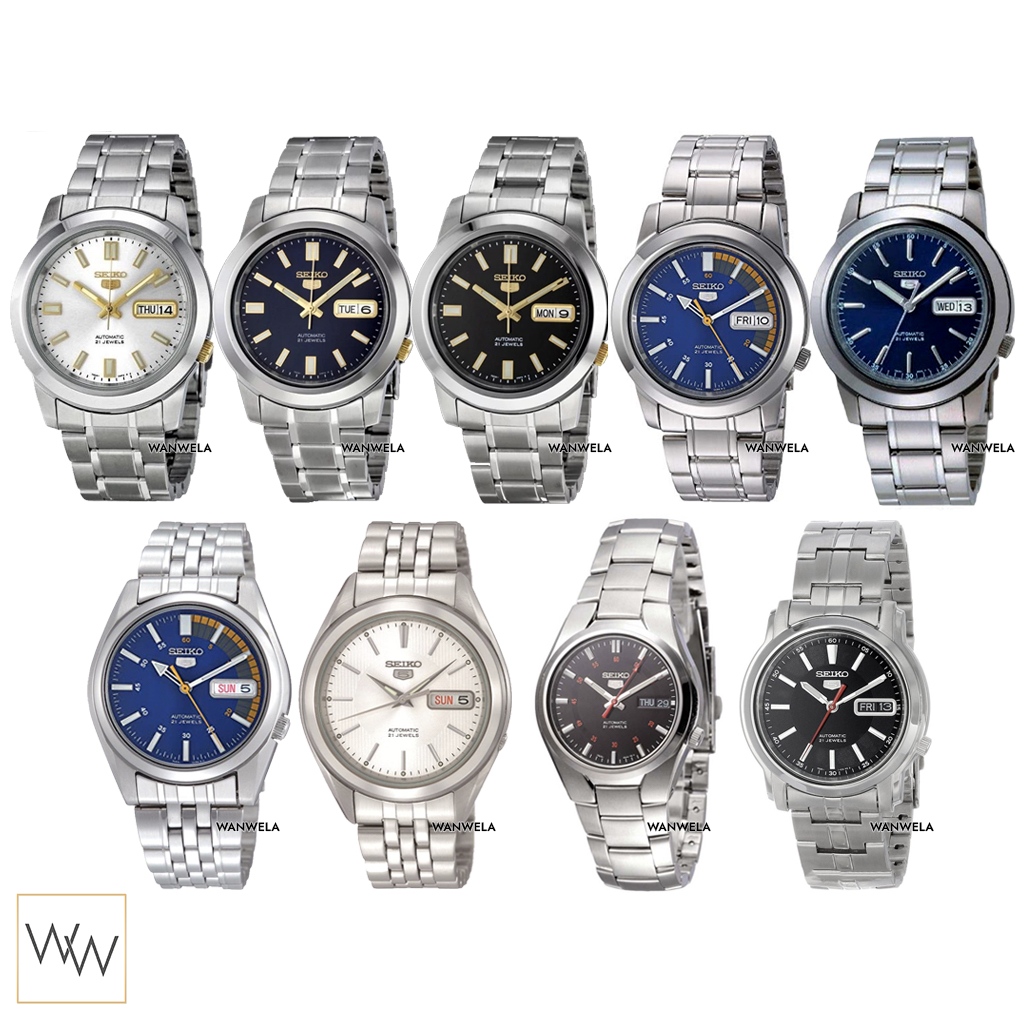 ของแท้ นาฬิกาข้อมือ ผู้ชาย Seiko Sport 5 Automatic สายสแตนเลส พร้อมกล่อง [2]