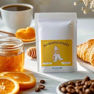 MORNING HABIT BLEND - HOUSE BLEND เมล็ดกาแฟเบลนคั่วกลาง Medium Roast ทานง่ายเหมาะกับทุกวัน