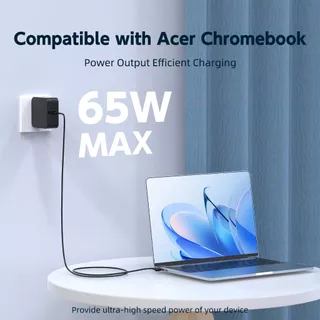 อะแดปเตอร์โน๊ตบุ๊ค Acer 19V3.42A(65W)หัวขนาด3.0x1.1mm Swift3 Aspire5 A315 A314 Switch SF314Laptop Power Notebook Adapter