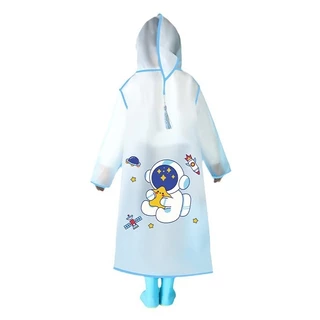 Babyonline(Y279)P2newF1 (ส่งด่วน1วัน)เสื้อกันฝนเด็กลายการ์ตูน พกพาสะดวก เด็กอนุบาล เด็กประถมใช้ได้