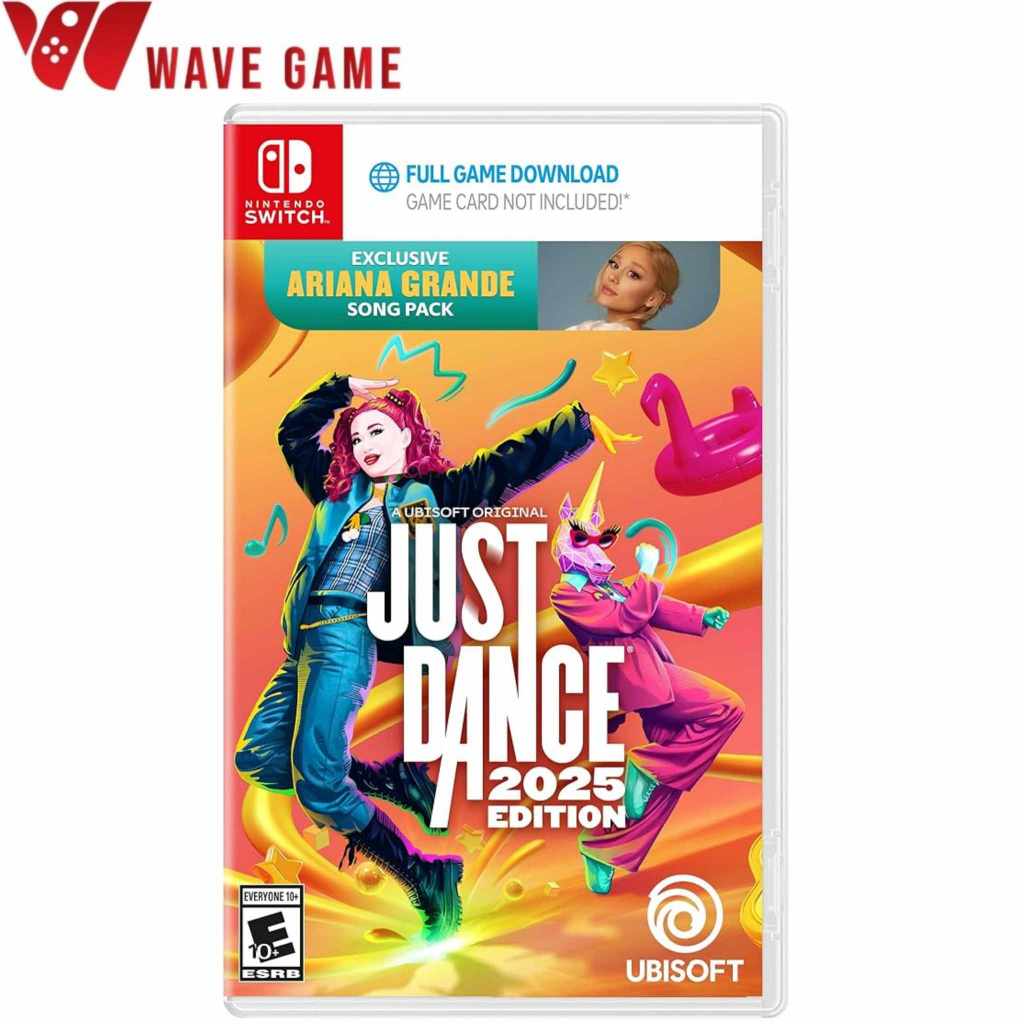 nintendo switch just dance 2025 edition ( english asia ) fullgame download code ไม่มีตลับเกมส์นะค่ะ