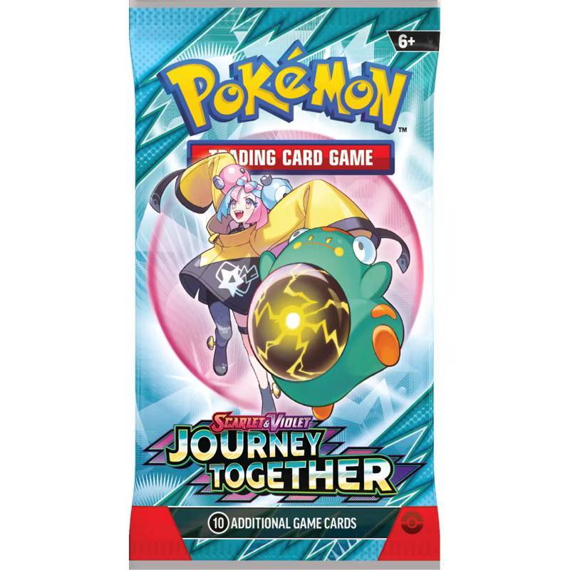 (เก็บโค้ดในVideo) พร้อมส่ง Pokemon TCG Scarlet & Violet Journey Together Booster Pack (Eng ver.)