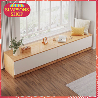 ตู้เก็บของ ตู้ข้างเตียง อเนกประสงค์ ประตูเปิดด้านบน สามารถนั…