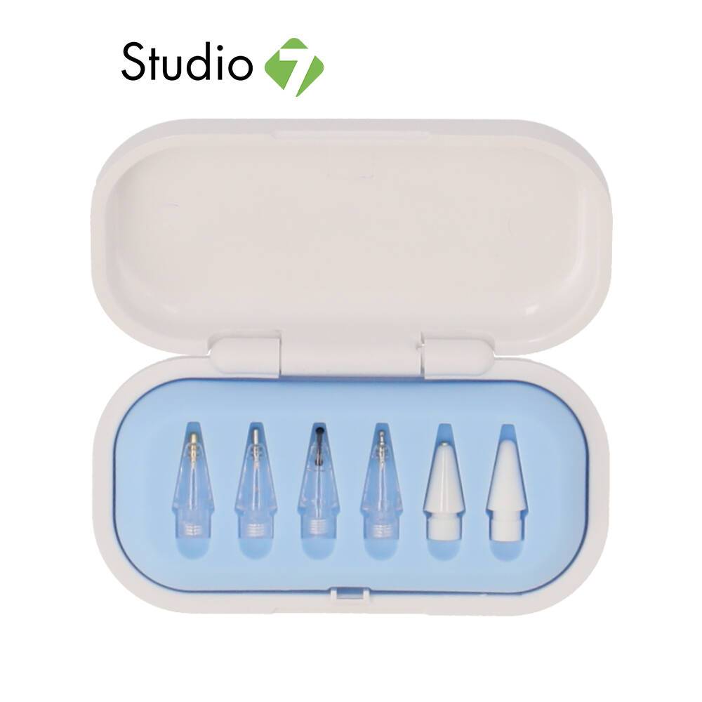 หัวปากกาไอแพด QPLUS Tips for Gen1/2 6-in-1 by Studio7