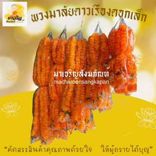 พวงมาลัยดาวเรืองดอกเล็ก (ดอกเล็ก) ความยาวทั้งเส้น