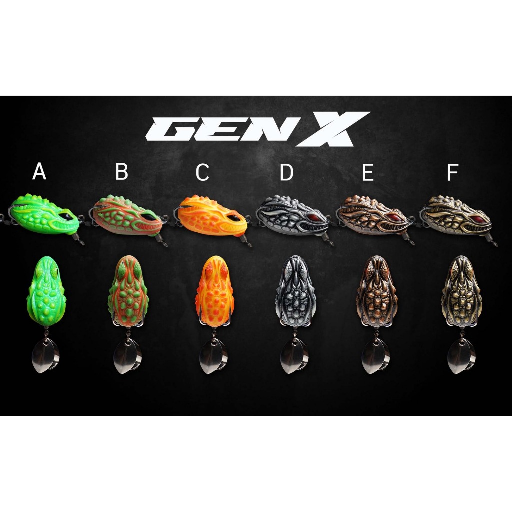 กบยางเจนเอ็กซ์ฟิชชิ่งอีซี่ กบยางGEN X กบยางGEN-X Fishing EZ