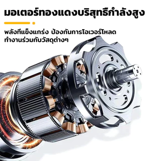 【ของแท้】นำเข้าจากเยอรมัน💥เครื่องเจียร์Mini ฟรีอุปกรณ์เสริม58ชิ้น 3ความเร็ว ปรับได DIY สายอ่อน ขัด แกะสลัก กำจ เจียรมินิ