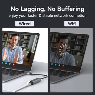 [ส่งด่วน] MOKiN สาย LAN Cat8 เกมลื่น 40Gbps ไม่สะดุด สายแลน รุ่น MOMC02