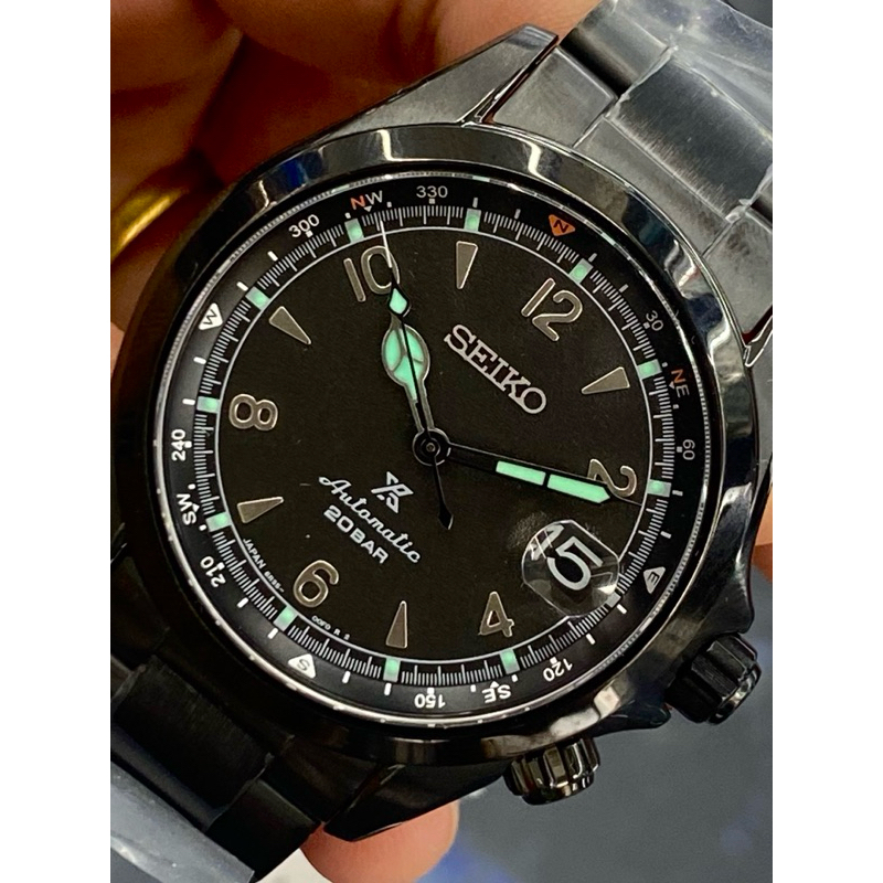 นาฬิกาข้อมือ Seiko Black Series Alpinist Prospex Limited Night SPB337J1
