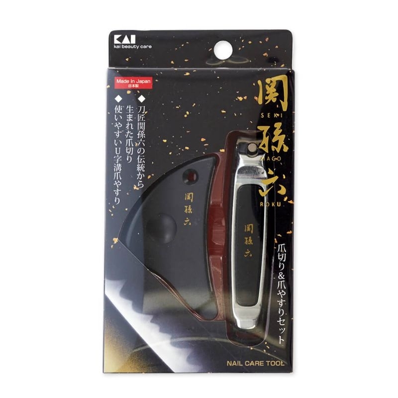 Kai sekimagoroku พรีเมี่ยม ชุดกรรไกรตัดเล็บ กับ ตะไบเล็บ ผลิตญี่ปุ่น HC3503