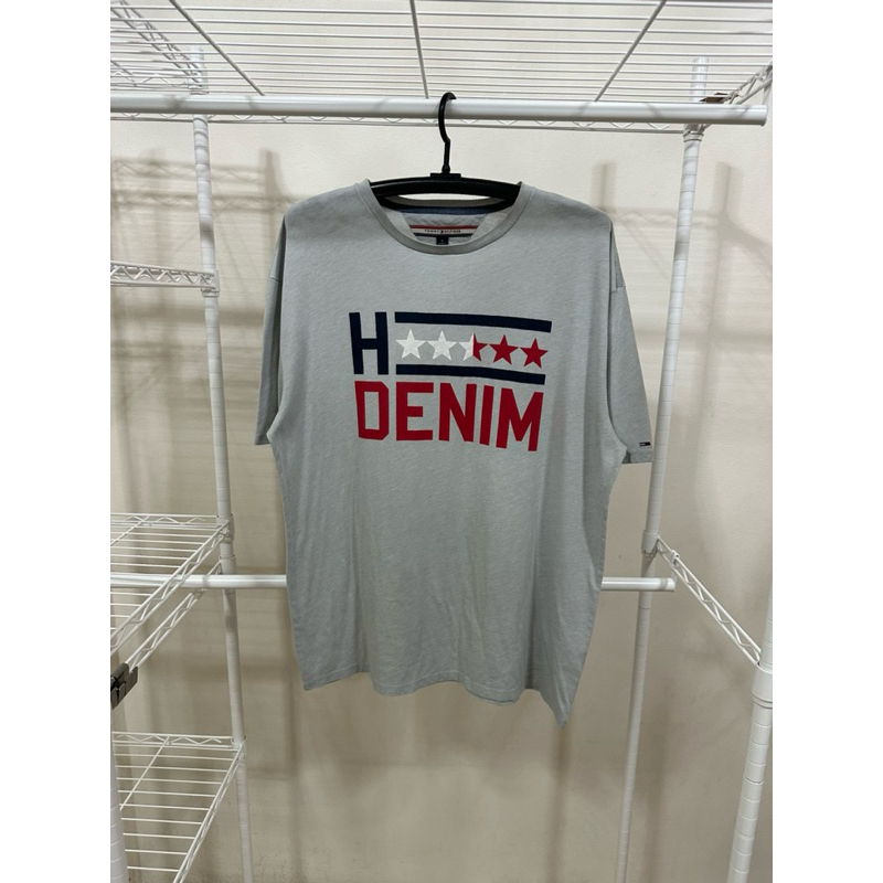 เสื้อยืด tommy hilfiger แท้💯 มือสอง