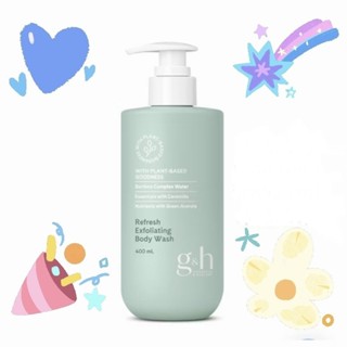 G&H Refresh Exfoliating Body Wash เจลอาบน้ำผสมสครับขัดผิว จี…