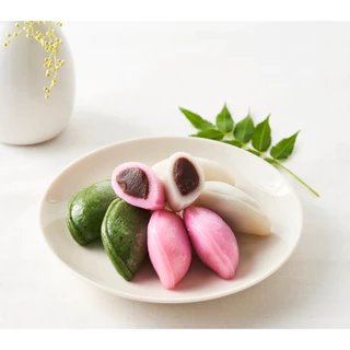 🧊🧊 [FROZEN] พัพฟี่ ไรซ์ เค้ก ขนมต็อกสอดไส้ถั่วแดง YEHYANG PUFFY RICE CAKE 예향 바람떡