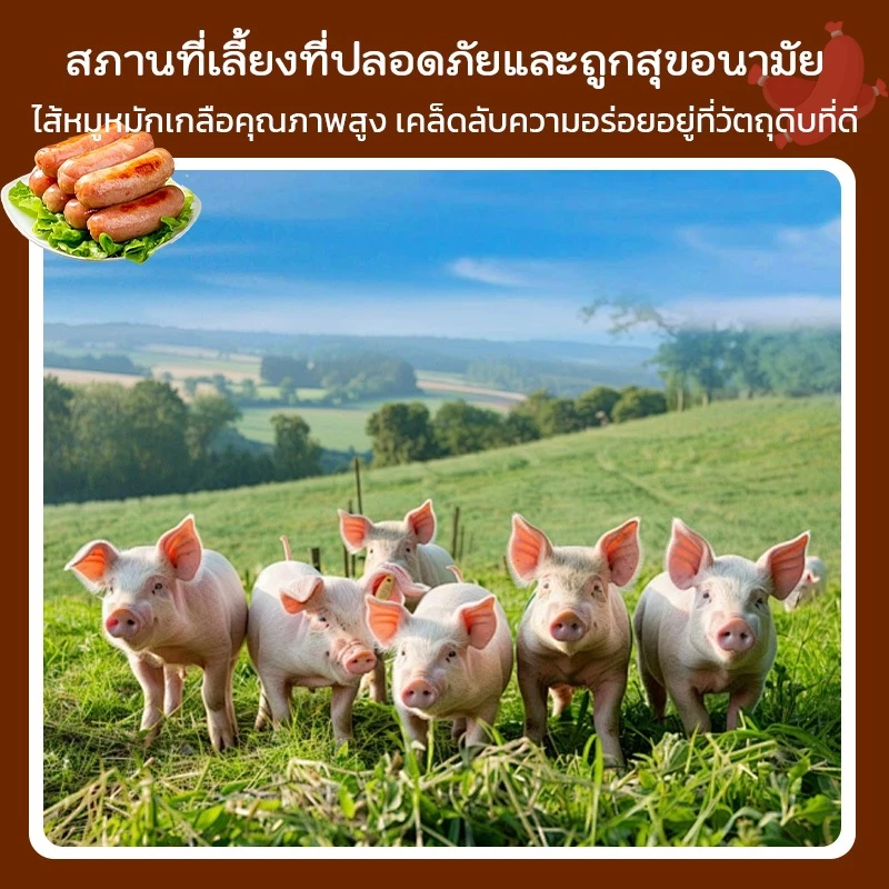 ไส้หมักเกลือ ไส้คอลลาเจน ไส้เทียม ไส้หมูหมักเกลือ ไส้หมูแห้งหมักเกลือ ไส้ยาวววพิเศษ ทำไส้กรอก (ยาว 65 m.) thumbnail 8