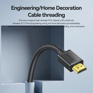 ⚡ส่งจาก กทม⚡Jasoz สาย HDMI 4K Cable ความยาว8-20m รองรับ 4K@60Hz สามารถเชื่อมต่อกับจอมอนิเตอร์และทีวี