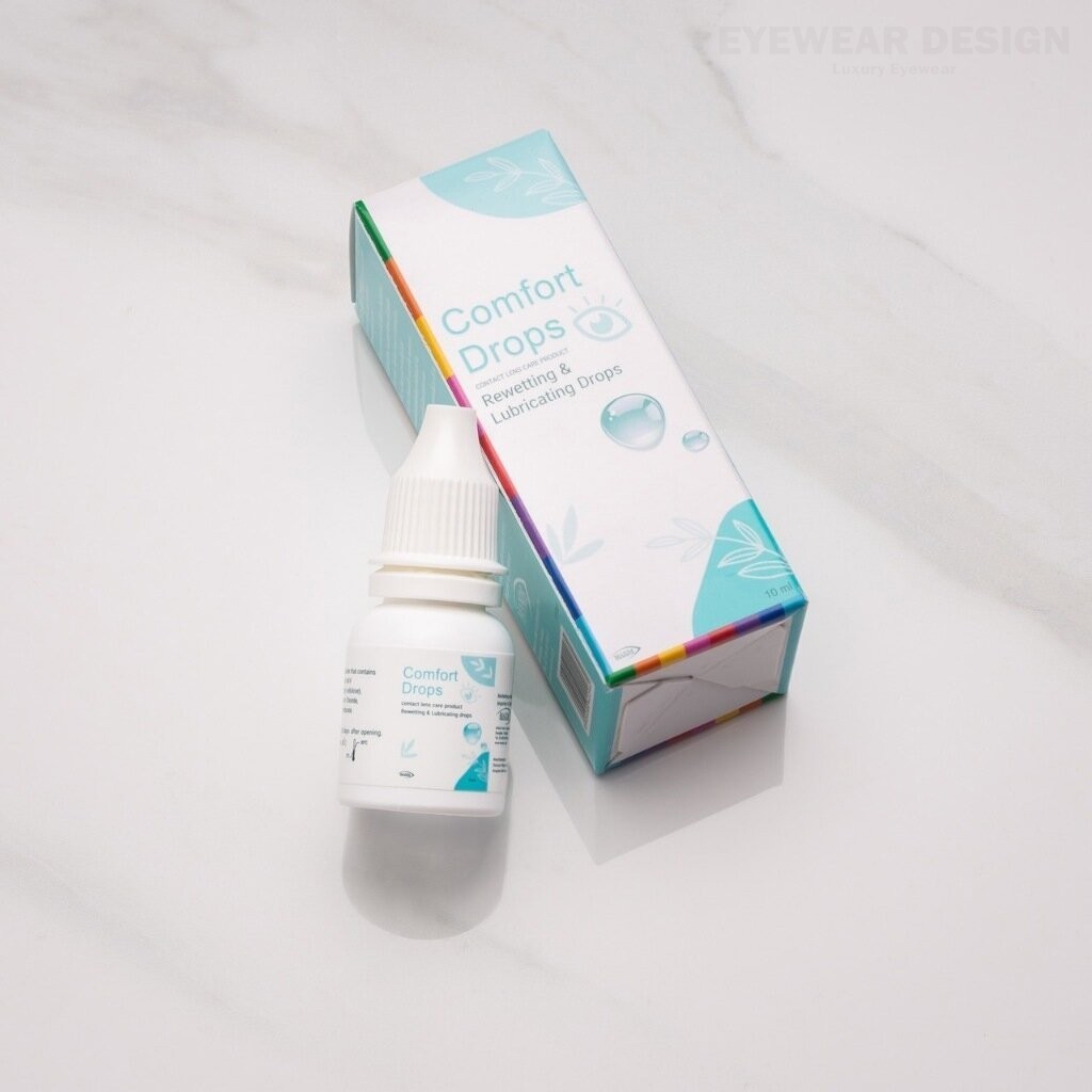 Comfort Drops น้ำตาเทียม 10ml ล็อตใหม่ 2027 อ่อนโยน ให้ความชุ่มชื้นต่อดวงตา