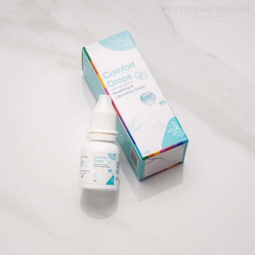 💧น้ำตาเทียม COMFORT DROP ขนาด 10ml ล็อตใหม่ สูตรอ่อนโยน ให้ความชุ่มชื้นต่อดวงตา💙