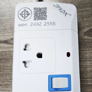 ปลั๊กไฟ 5 ช่อง 2300 W ปลั๊กพ่วง สายยาว 3 เมตร 2USB Type-C ปลั๊กพ่วง PN ผ่านมาตรฐาน มอก.ปลอดภัย รับ