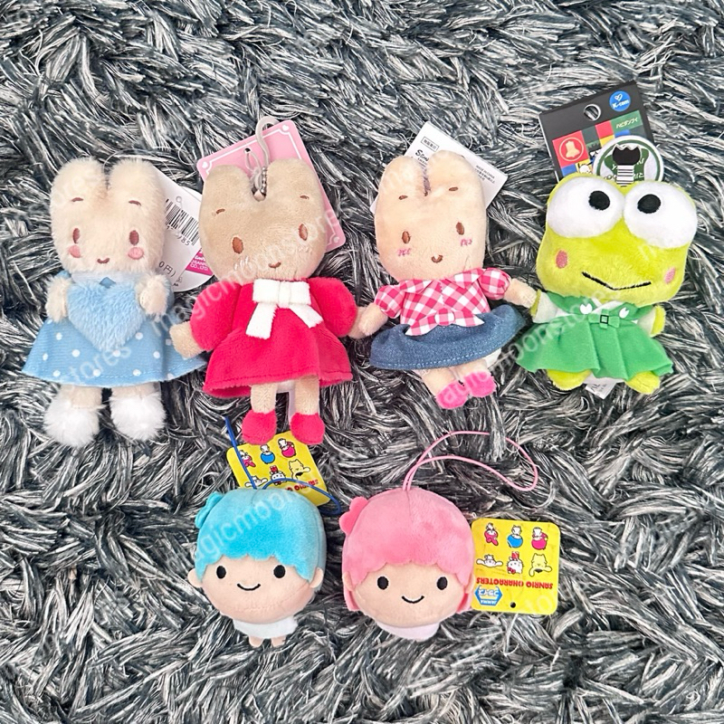 ของใหม่* 💖 พร้อมส่ง พวงกุญแจตุ๊กตาซาริโอ้ MarronCream 🐰 / Keroro 🐸 ของแท้จากญี่ปุ่น 🇯🇵