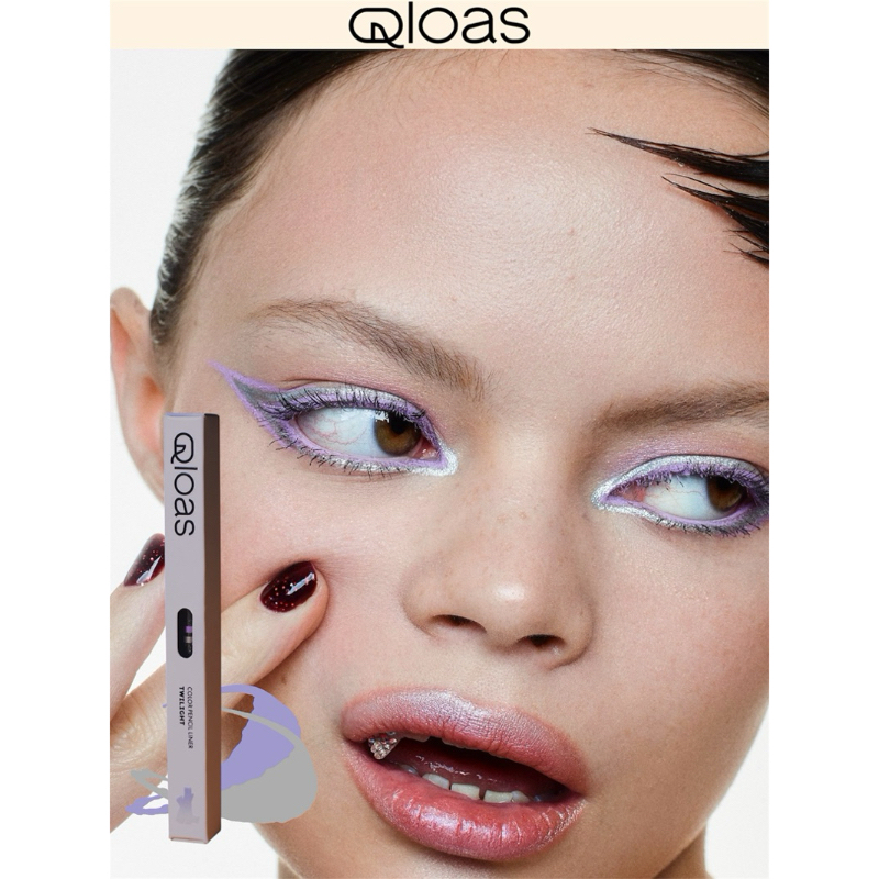 [QLOAS BEAUTY] Clearance Sale Purple/Silver Color liner (Twilight) อายไลเนอร์สีแต่งหน้า
