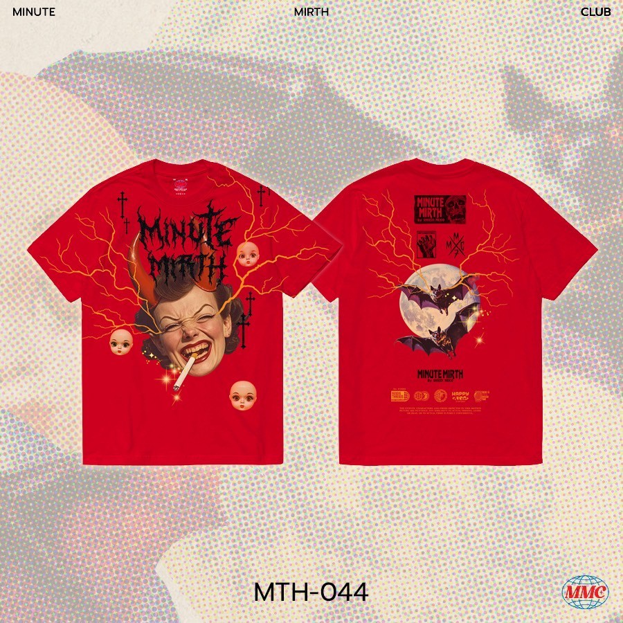 Power7 x Minute Mirth เสื้อยืดสตรีทแฟชั่น คอลเลคชั่นใหม่จากแบรนด์ Minute Mirth (MTH-044)
