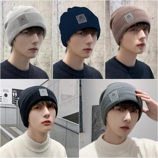 หมวกกันหนาวมีขน ชายหญิงใส่ได้ TB381