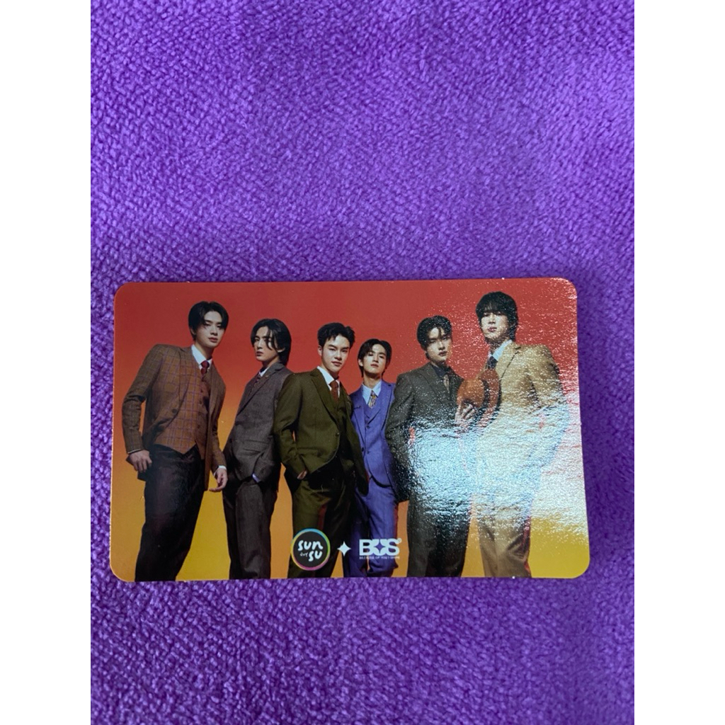 การ์ด sunsu+bus+nunew